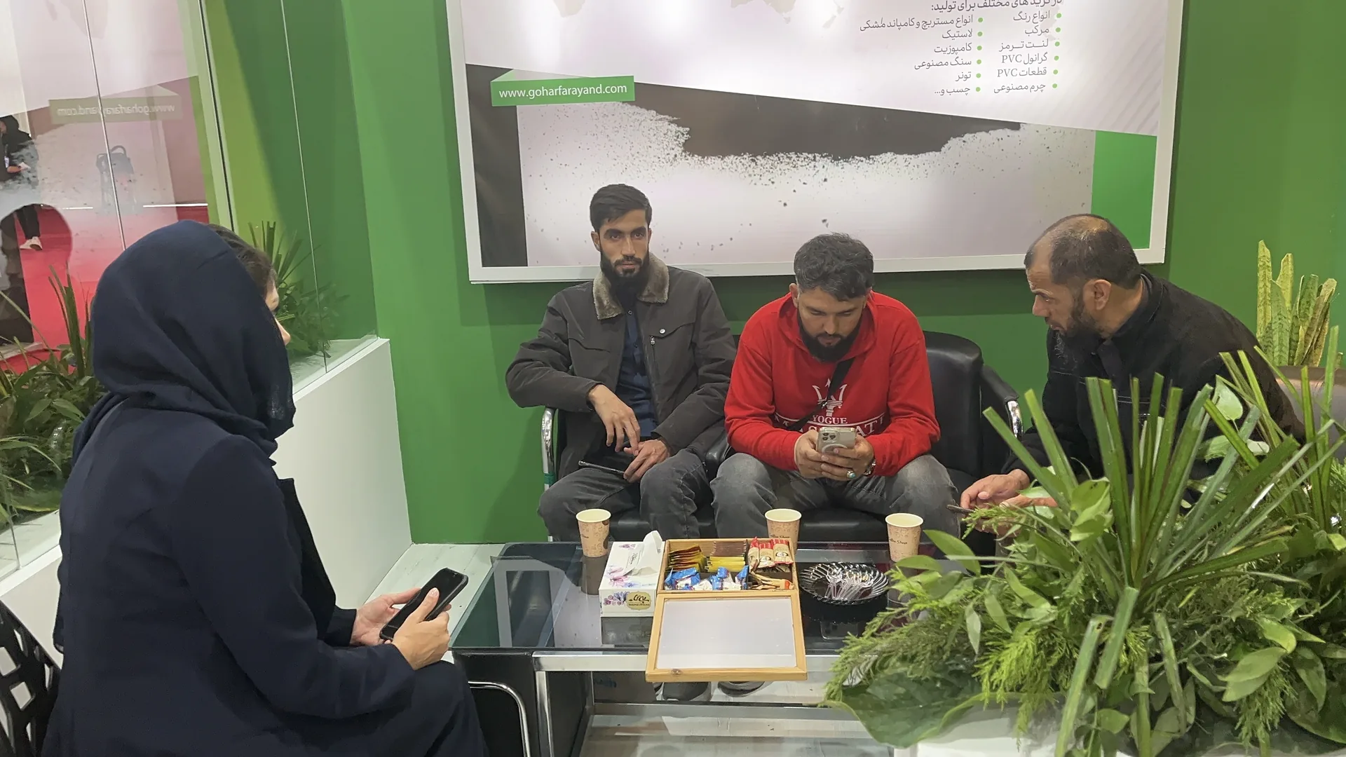 Встречи с представителями промышленности на выставке